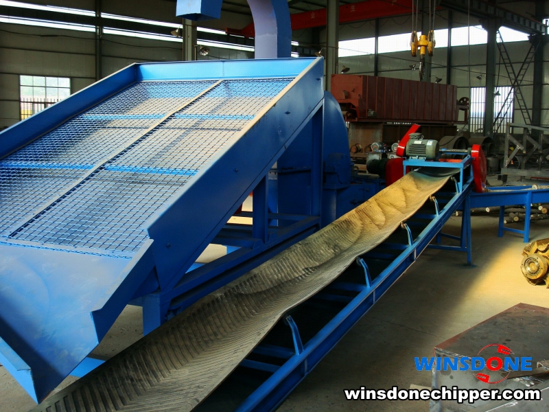 Wood chips screener