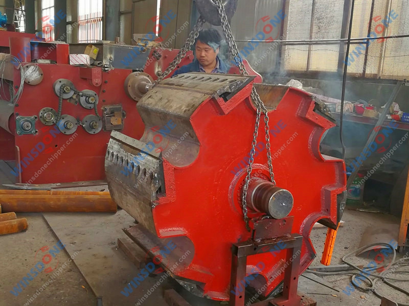 Drum Chipper Knife Rotor