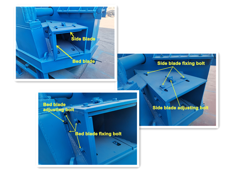 How to adjust knife of disc wood chipper